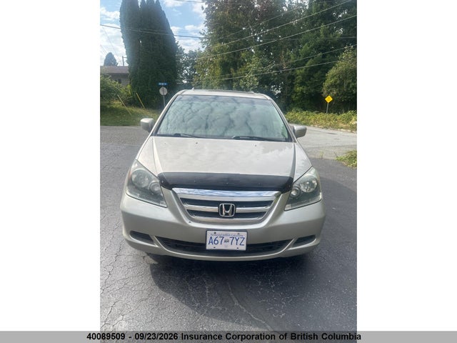 40089509 :رقم المزاد ، 5FNRL38696B506123 vin ، 2006 Honda Odyssey Exl مزاد بيع