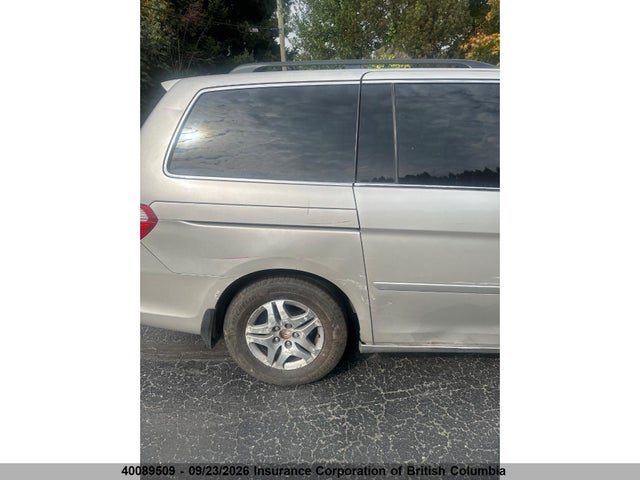 40089509 :رقم المزاد ، 5FNRL38696B506123 vin ، 2006 Honda Odyssey Exl مزاد بيع