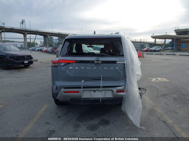 40089510 :رقم المزاد ، 5N1DR3DF4RC287325 vin ، 2024 Nissan Pathfinder Platinum مزاد بيع