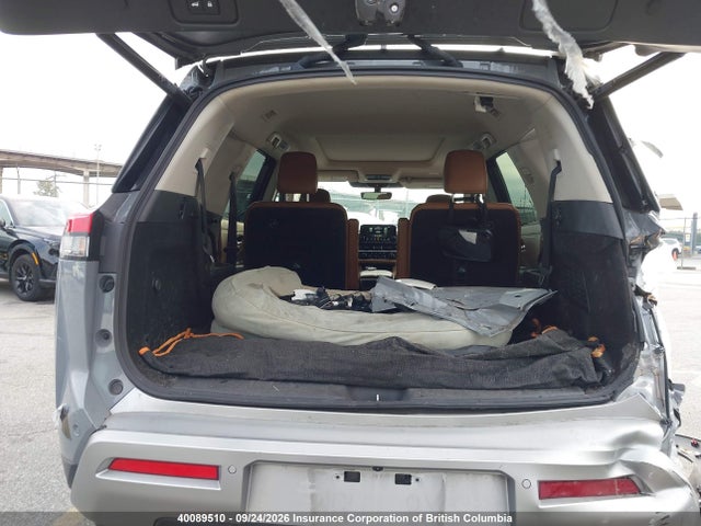 40089510 :رقم المزاد ، 5N1DR3DF4RC287325 vin ، 2024 Nissan Pathfinder Platinum مزاد بيع