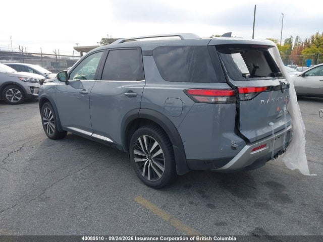 40089510 :رقم المزاد ، 5N1DR3DF4RC287325 vin ، 2024 Nissan Pathfinder Platinum مزاد بيع
