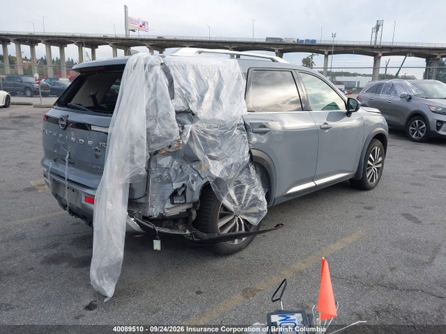 40089510 :رقم المزاد ، 5N1DR3DF4RC287325 vin ، 2024 Nissan Pathfinder Platinum مزاد بيع