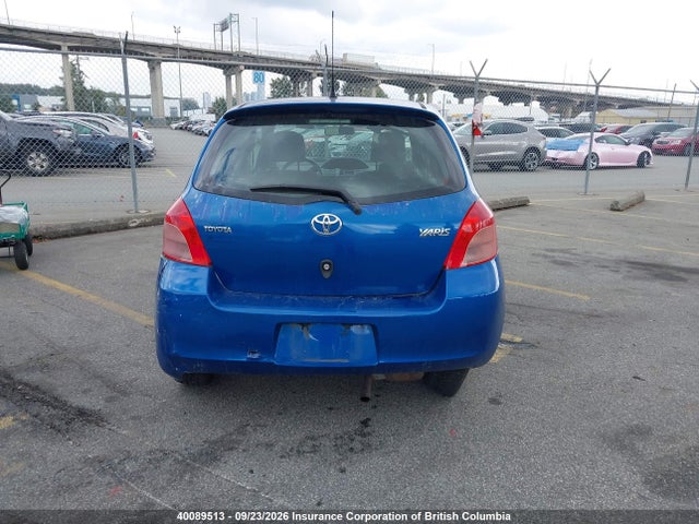 40089513 :رقم المزاد ، JTDKT923365022744 vin ، 2006 Toyota Yaris مزاد بيع