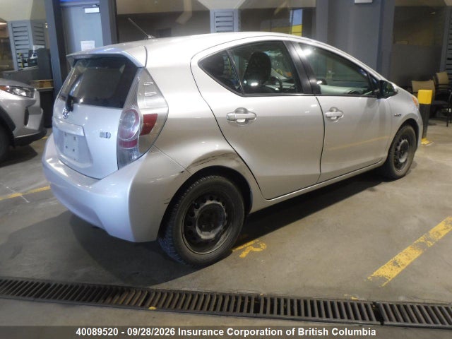 40089520 :رقم المزاد ، JTDKDTB3XC1001290 vin ، 2012 Toyota Prius مزاد بيع