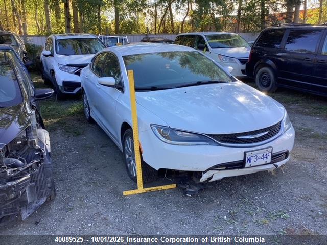 Aukcja sprzedaży 2016 Chrysler 200, vin: 1C3CCCFB1GN197468, numer aukcji: 40089525