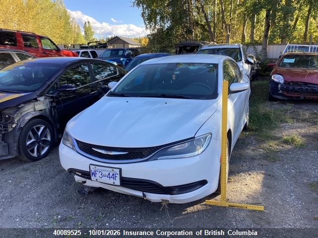Aukcja sprzedaży 2016 Chrysler 200, vin: 1C3CCCFB1GN197468, numer aukcji: 40089525