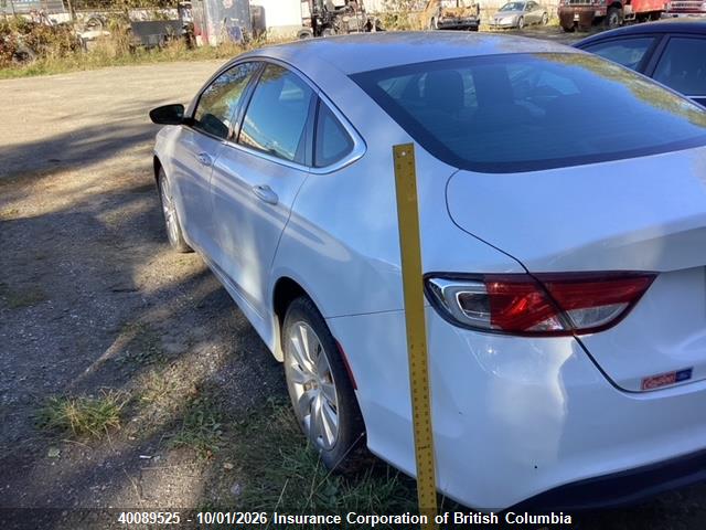 Aukcja sprzedaży 2016 Chrysler 200, vin: 1C3CCCFB1GN197468, numer aukcji: 40089525