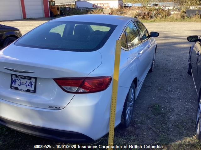 Aukcja sprzedaży 2016 Chrysler 200, vin: 1C3CCCFB1GN197468, numer aukcji: 40089525