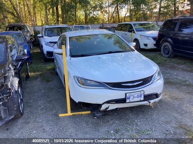 Aukcja sprzedaży 2016 Chrysler 200, vin: 1C3CCCFB1GN197468, numer aukcji: 40089525