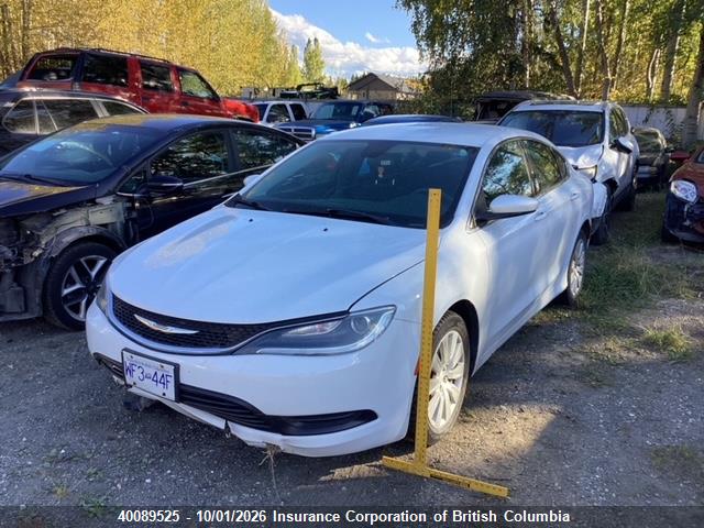 Aukcja sprzedaży 2016 Chrysler 200, vin: 1C3CCCFB1GN197468, numer aukcji: 40089525
