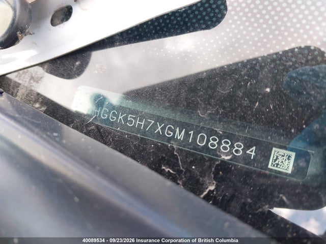Honda Fit 2016 3HGGK5H7XGM108884 Image 20
