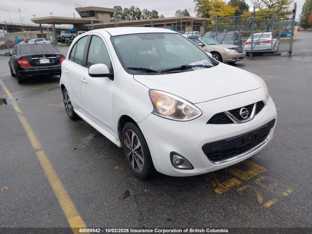2016 Nissan Micra მანქანა იყიდება აუქციონზე, vin: 3N1CK3CP1GL237646, აუქციონის ნომერი: 40089542