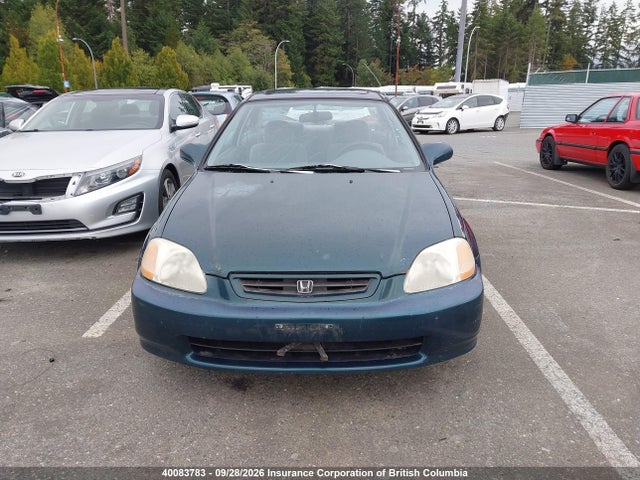 1998 Honda Civic Si Si მანქანა იყიდება აუქციონზე, vin: 1HGEJ8277WL802825, აუქციონის ნომერი: 40083783