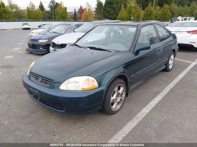 1998 Honda Civic Si Si მანქანა იყიდება აუქციონზე, vin: 1HGEJ8277WL802825, აუქციონის ნომერი: 40083783