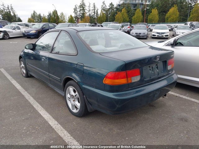 1998 Honda Civic Si Si მანქანა იყიდება აუქციონზე, vin: 1HGEJ8277WL802825, აუქციონის ნომერი: 40083783