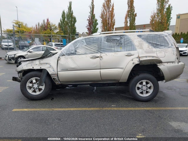 2003 Toyota 4runner Limited V8 მანქანა იყიდება აუქციონზე, vin: JTEBT17R230019837, აუქციონის ნომერი: 40089564