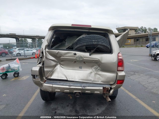2003 Toyota 4runner Limited V8 მანქანა იყიდება აუქციონზე, vin: JTEBT17R230019837, აუქციონის ნომერი: 40089564