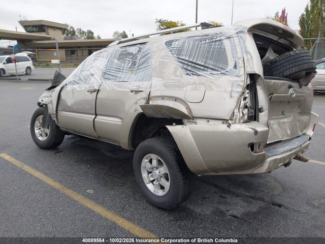 2003 Toyota 4runner Limited V8 მანქანა იყიდება აუქციონზე, vin: JTEBT17R230019837, აუქციონის ნომერი: 40089564