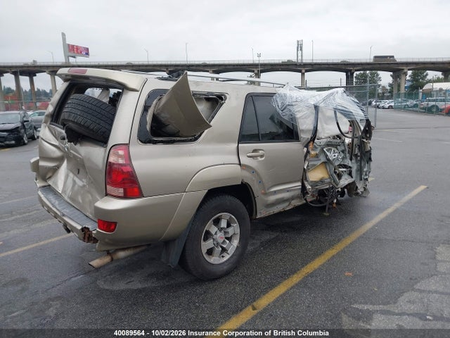 2003 Toyota 4runner Limited V8 მანქანა იყიდება აუქციონზე, vin: JTEBT17R230019837, აუქციონის ნომერი: 40089564