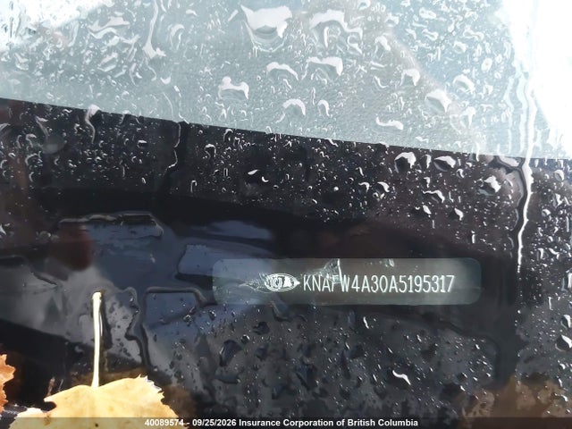 2010 Kia Forte მანქანა იყიდება აუქციონზე, vin: KNAFW4A30A5195317, აუქციონის ნომერი: 40089574