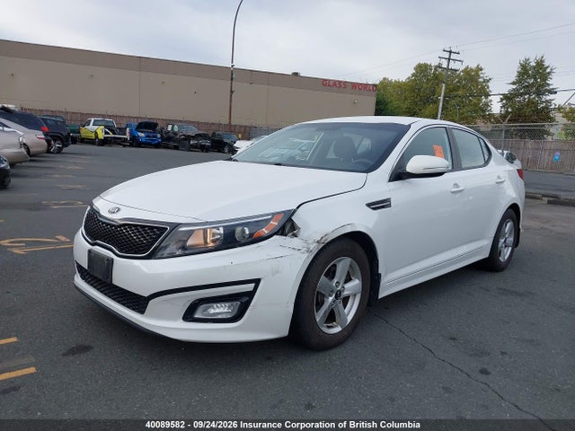 KIA Optima Lx 2014 KNAGM4A75E5465063 Image 2