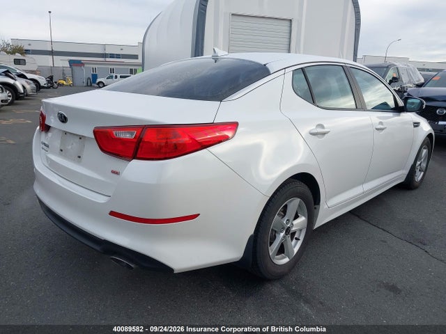 KIA Optima Lx 2014 KNAGM4A75E5465063 Image 4