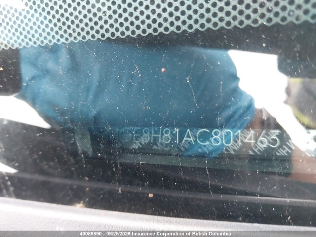2010 Honda Fit მანქანა იყიდება აუქციონზე, vin: JHMGE8H81AC801463, აუქციონის ნომერი: 40089590