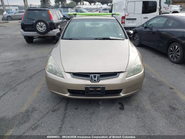 Aukcja sprzedaży 2003 Honda Accord Lx, vin: 1HGCM55403A812750, numer aukcji: 40089603
