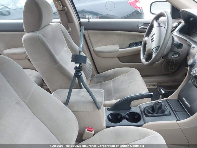 Aukcja sprzedaży 2003 Honda Accord Lx, vin: 1HGCM55403A812750, numer aukcji: 40089603