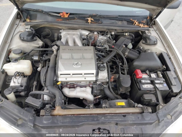 1998 Lexus Es 300 მანქანა იყიდება აუქციონზე, vin: JT8BF28G7W0141322, აუქციონის ნომერი: 40089605