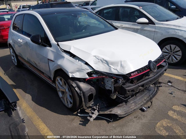 40078599 :رقم المزاد ، 3VWTT7AU9HM039500 vin ، 2017 Volkswagen Gti S مزاد بيع