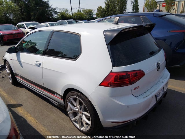40078599 :رقم المزاد ، 3VWTT7AU9HM039500 vin ، 2017 Volkswagen Gti S مزاد بيع