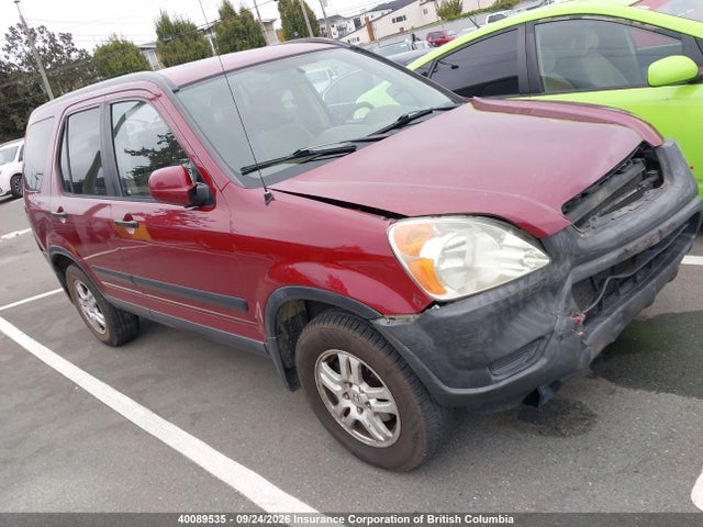 Auction sale of the 2002 Honda Cr-v Ex, vin: JHLRD78822C804450, lot number: 40089535