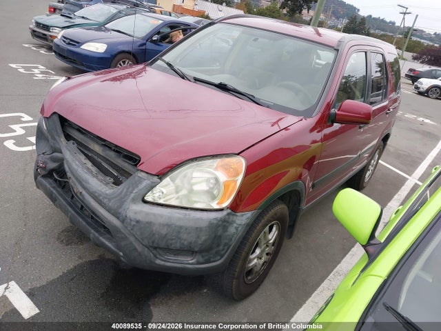Продажа на аукционе авто 2002 Honda Cr-v Ex, vin: JHLRD78822C804450, номер лота: 40089535