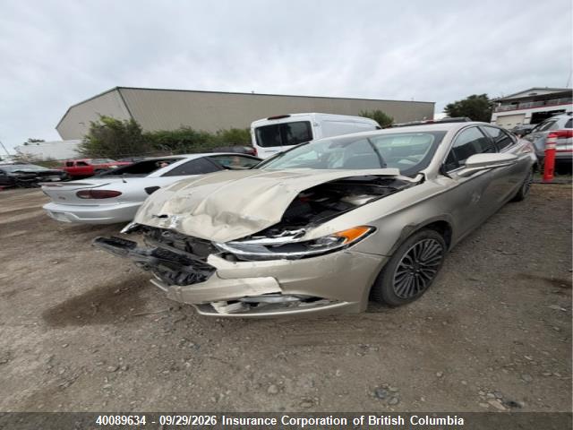 40089634 :رقم المزاد ، 3FA6P0H99HR134676 vin ، 2017 Ford Fusion Se مزاد بيع