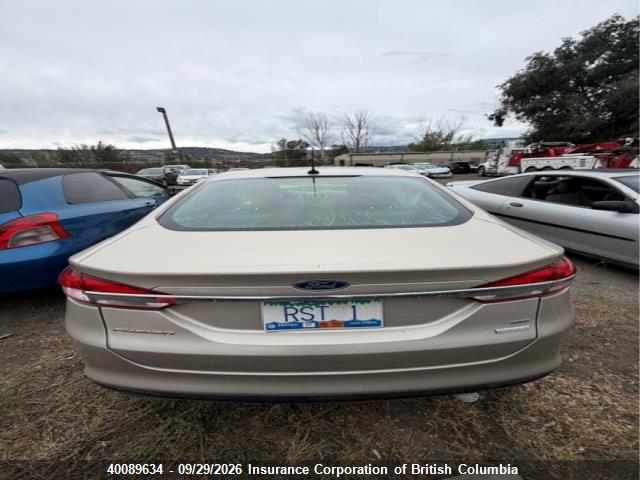 40089634 :رقم المزاد ، 3FA6P0H99HR134676 vin ، 2017 Ford Fusion Se مزاد بيع