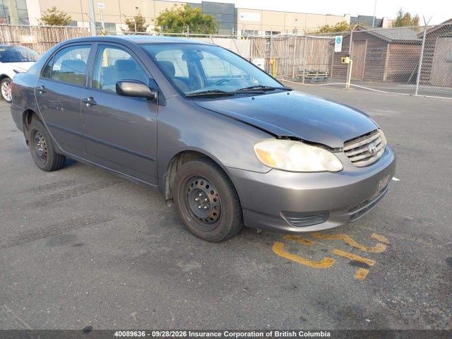 Продаж на аукціоні авто 2003 Toyota Corolla Ce/le/s, vin: 2T1BR32E93C748068, номер лоту: 40089636
