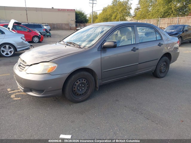 Aukcja sprzedaży 2003 Toyota Corolla Ce/le/s, vin: 2T1BR32E93C748068, numer aukcji: 40089636