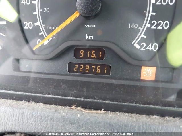 1997 Mercedes-benz C 230 მანქანა იყიდება აუქციონზე, vin: WDBHA23E9VF499791, აუქციონის ნომერი: 40089648