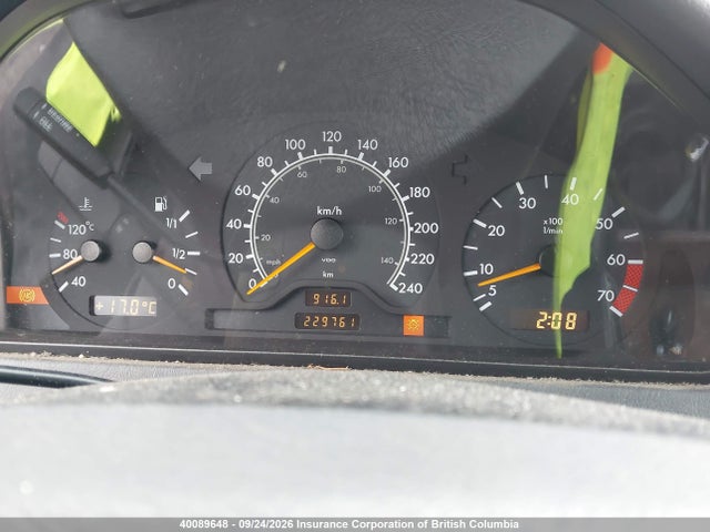 1997 Mercedes-benz C 230 მანქანა იყიდება აუქციონზე, vin: WDBHA23E9VF499791, აუქციონის ნომერი: 40089648