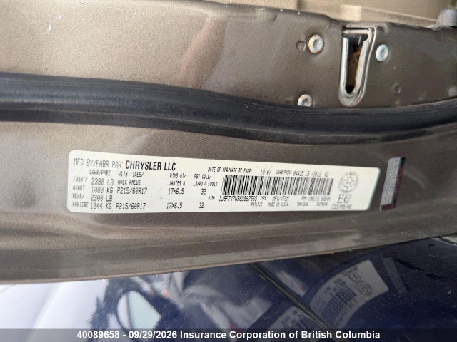 Продажа на аукционе авто 2008 Jeep Compass Sport, vin: 1J8FT47W98D567565, номер лота: 40089658