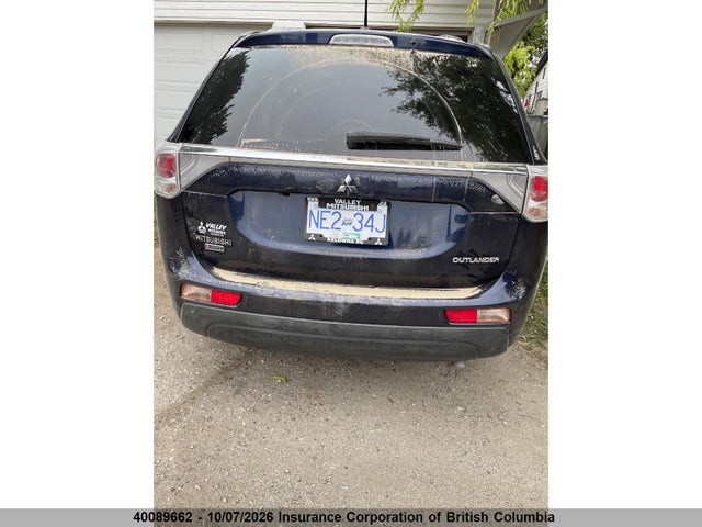Продаж на аукціоні авто 2014 Mitsubishi Outlander Gt, vin: JA4JZ4AX9EZ602180, номер лоту: 40089662