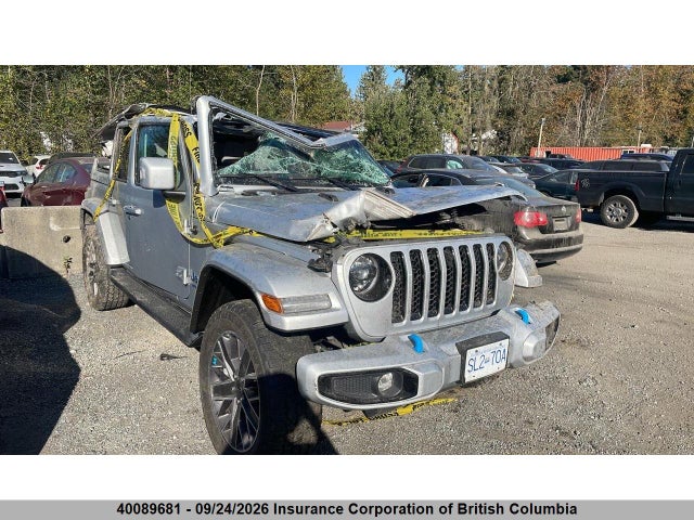 2023 Jeep Wrangler Sahara 4xe მანქანა იყიდება აუქციონზე, vin: 1C4JJXP68PW521706, აუქციონის ნომერი: 40089681