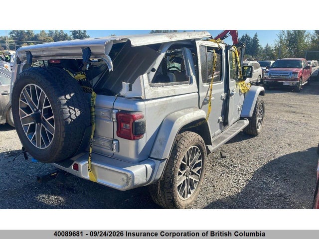 Продажа на аукционе авто 2023 Jeep Wrangler Sahara 4xe, vin: 1C4JJXP68PW521706, номер лота: 40089681