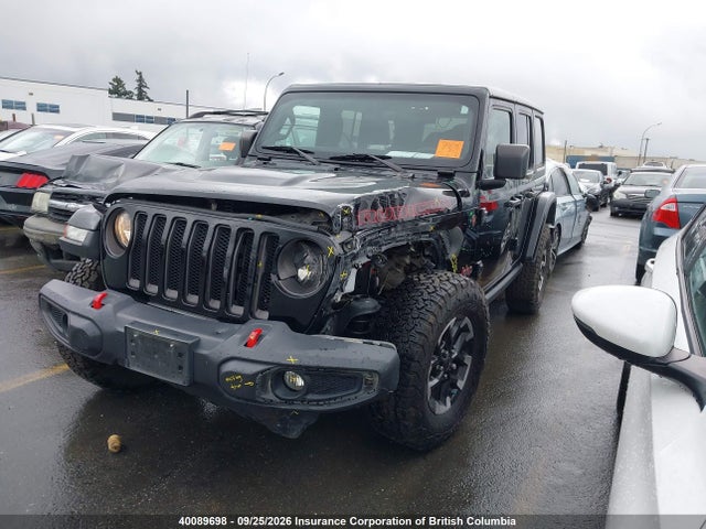2022 Jeep Wrangler Unlimited Rubicon მანქანა იყიდება აუქციონზე, vin: 1C4HJXFN4NW250678, აუქციონის ნომერი: 40089698