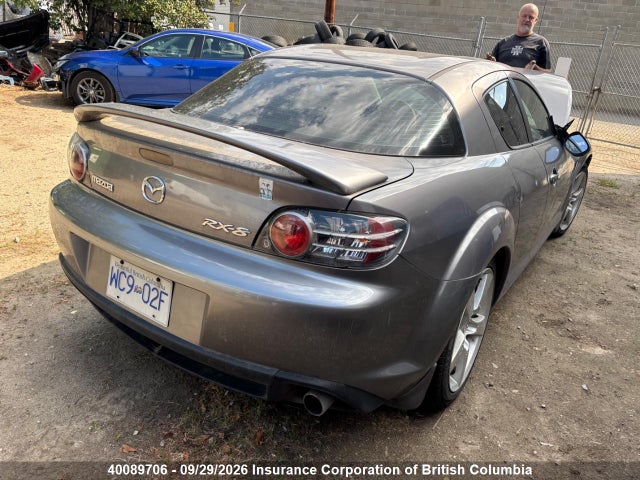 40089706 :رقم المزاد ، JM1FE173840133659 vin ، 2004 Mazda Rx8 مزاد بيع