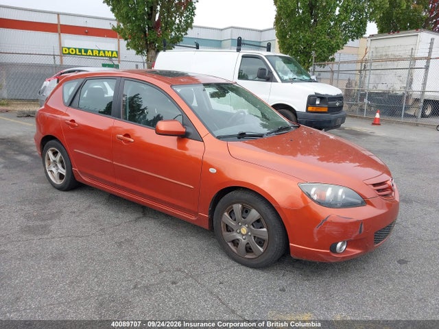 40089707 :رقم المزاد ، JM1BK143X51287538 vin ، 2005 Mazda 3 Hatchback مزاد بيع