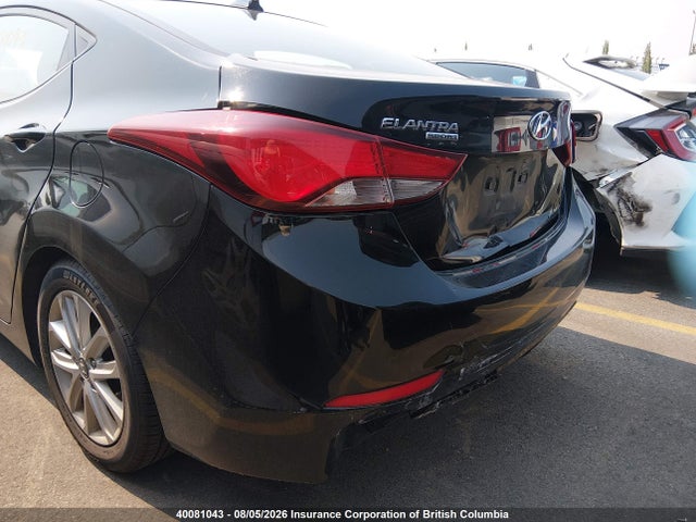 2015 Hyundai Elantra Se/sport/limited მანქანა იყიდება აუქციონზე, vin: KMHDH4AE2FU285762, აუქციონის ნომერი: 40081043