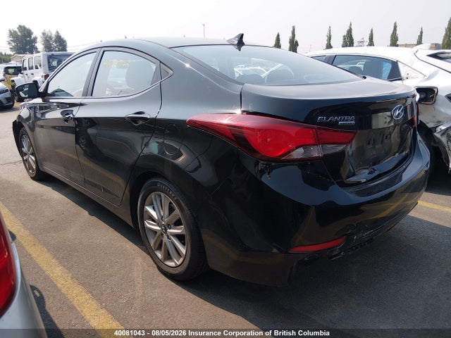 2015 Hyundai Elantra Se/sport/limited მანქანა იყიდება აუქციონზე, vin: KMHDH4AE2FU285762, აუქციონის ნომერი: 40081043