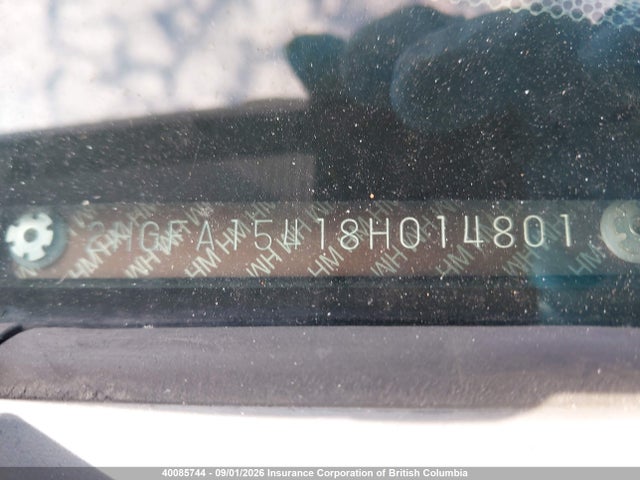 2008 Honda Civic Dx-g მანქანა იყიდება აუქციონზე, vin: 2HGFA15418H014801, აუქციონის ნომერი: 40085744